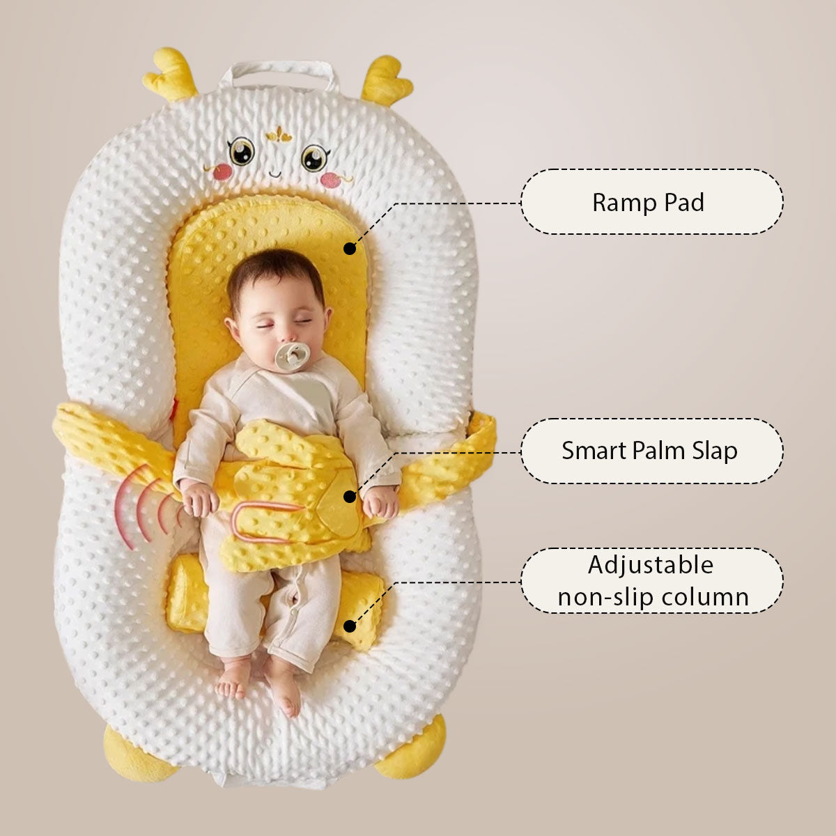 Baby Hugger Motion Bed with Remote Control 31”