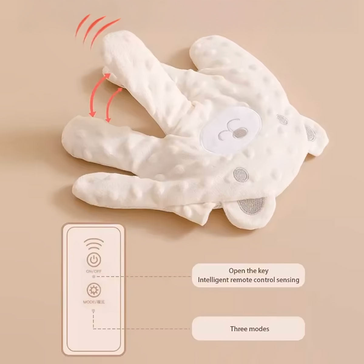 Hand-Shaped Baby Slapper with Remote Control 10”